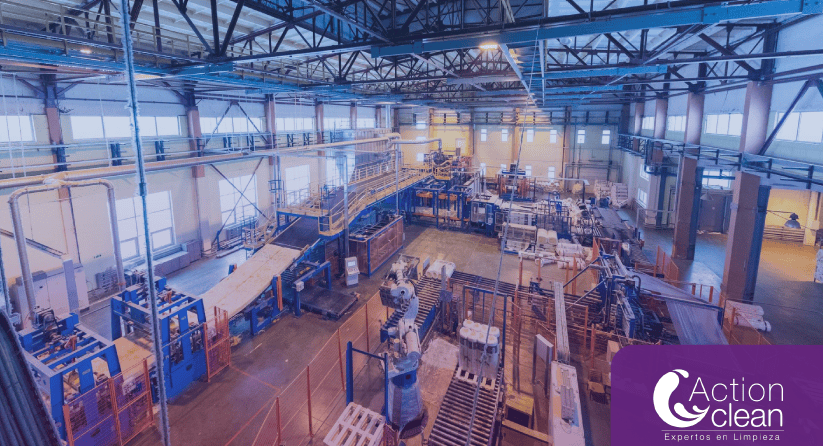 Limpieza en plantas industriales
